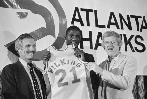 Dominique wilkins atlanta hawks jersey hotsell